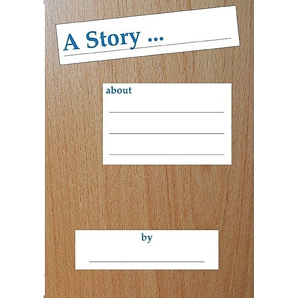 A story about - Journal notebook  / gift book with numbered pages and table of contents, Enjoy Writing