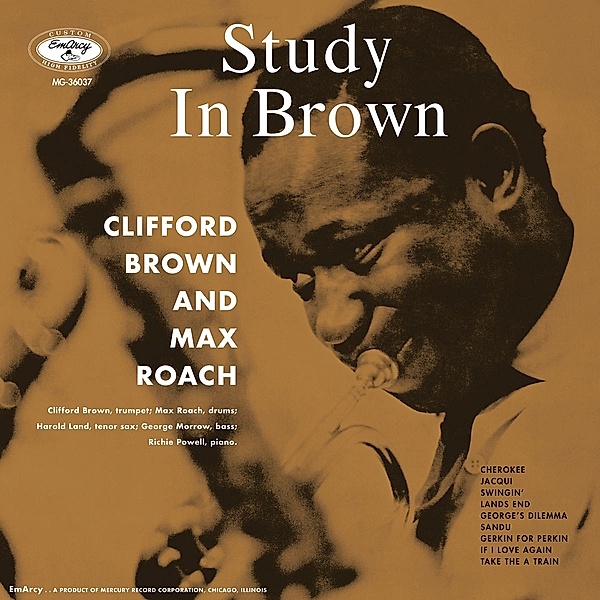 A Study In Brown (Acoustic Sounds) (Vinyl), Clifford Brown & Roach Max