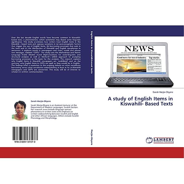 A study of English Items in Kiswahili- Based Texts, Sarah Marjie-Okyere