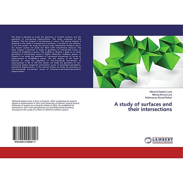 A study of surfaces and their intersections, Mohamd Saleem Lone, Mehraj Ahmad Lone, Shahnawaz Ahmad Rather