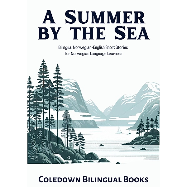 A Summer by the Sea: Bilingual Norwegian-English Short Stories for Norwegian Language Learners, Coledown Bilingual Books