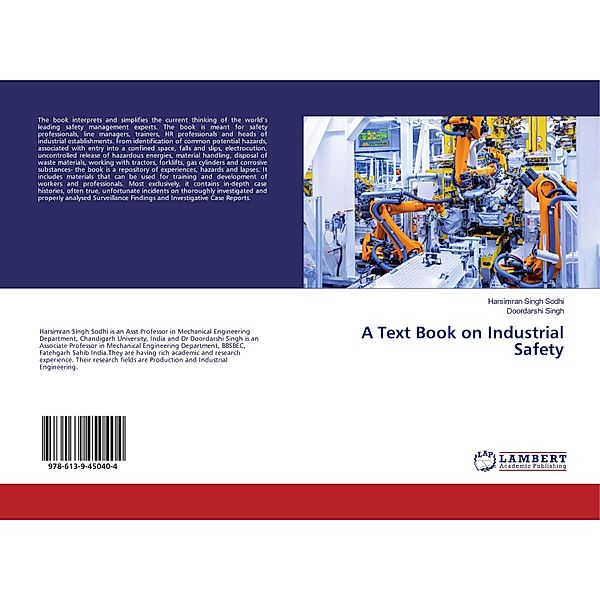 A Text Book on Industrial Safety, Harsimran Singh Sodhi, Doordarshi Singh