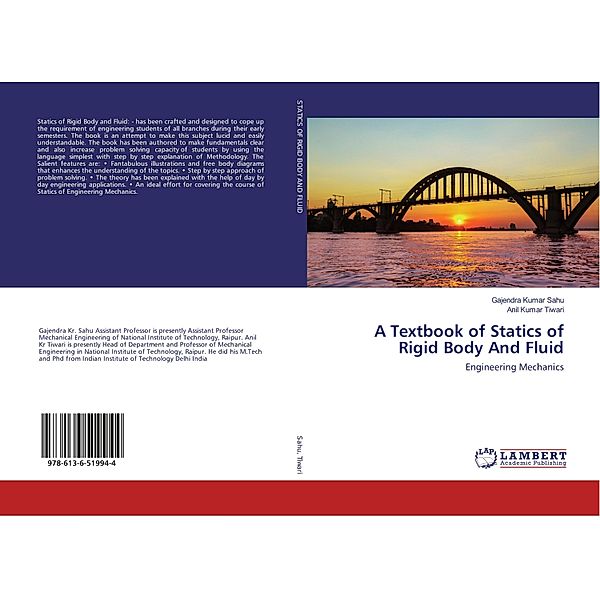 A Textbook of Statics of Rigid Body And Fluid, Gajendra Kumar Sahu, Anil Kumar Tiwari