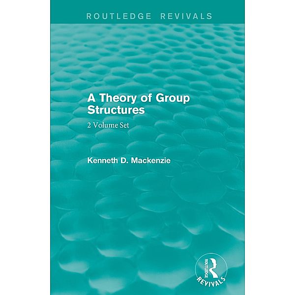 A Theory of Group Structures, Kenneth Mackenzie