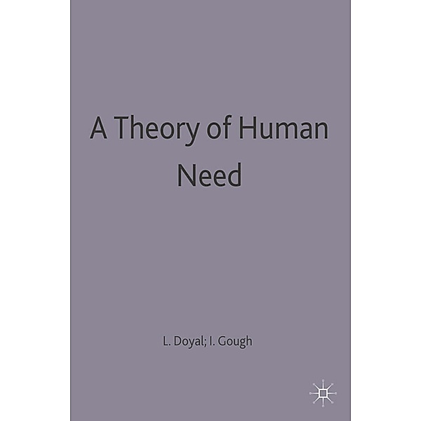 A Theory of Human Need, Len Doyal, Ian Gough