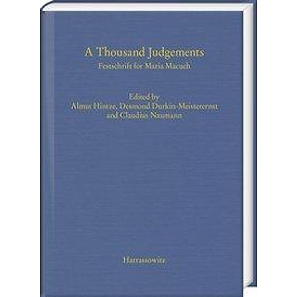 A Thousand Judgements