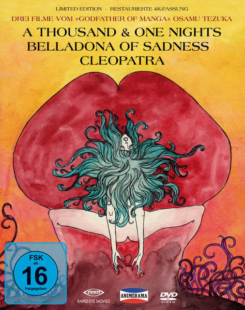 Image of A Thousand & One Nights, Cleopatra, Belladonna of Sadness DVD-Box