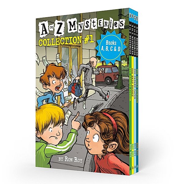 A to Z Mysteries Boxed Set Collection #1 (Books A, B, C, & D), Ron Roy