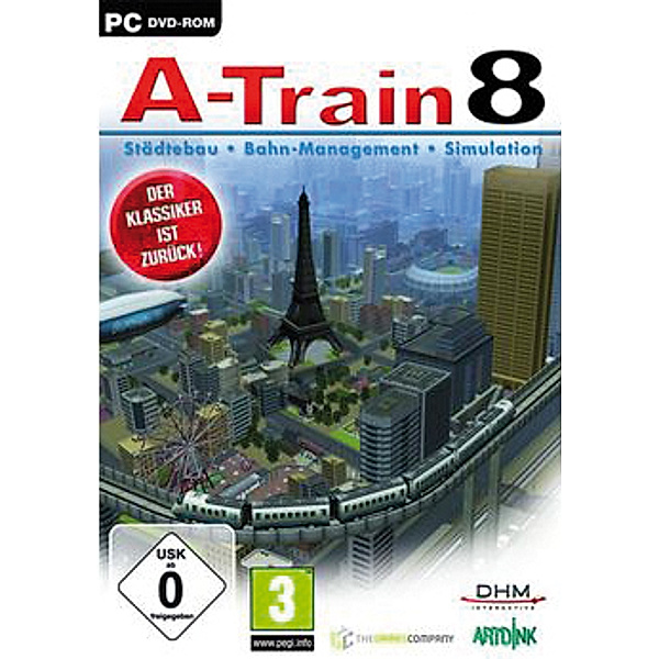 A-Train 8, Pc Dvd-rom