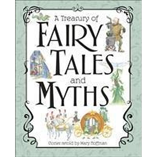 A Treasury of Fairy Tales and Myths, m.  Buch, m.  Buch, 2 Teile, Dk