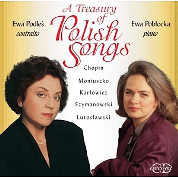 A Treasury Of Polish Songs, Ewa Podles, Ewa Poblocka