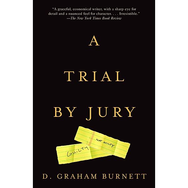 A Trial by Jury, D. Graham Burnett
