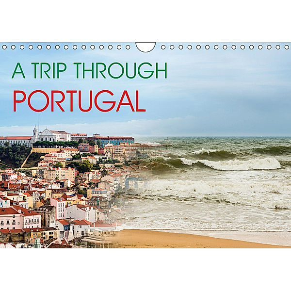 A Trip Through Portugal (Wall Calendar 2019 DIN A4 Landscape), Frank Gärtner