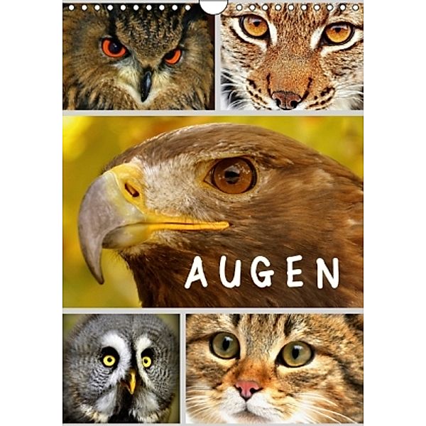 A U G E N (Wandkalender 2015 DIN A4 hoch), GUGIGEI