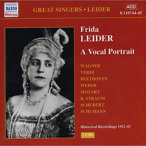 A Vocal Portrait, Frida Leider