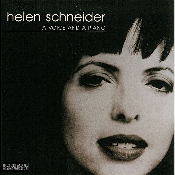 A Voice And A Piano, Helen Schneider