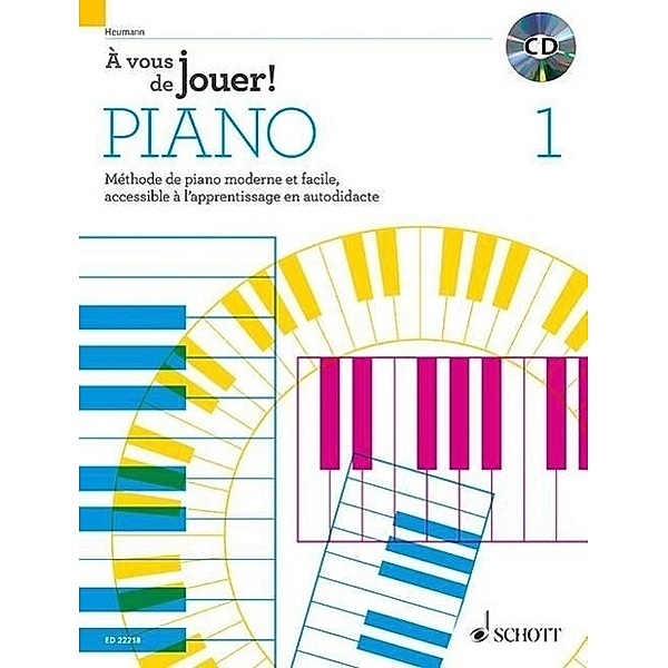 À vous de jouer!, pour Piano, m. Audio-CD, Hans-Günter Heumann