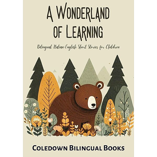 A Wonderland of Learning: Bilingual Italian-English Short Stories for Children, Coledown Bilingual Books