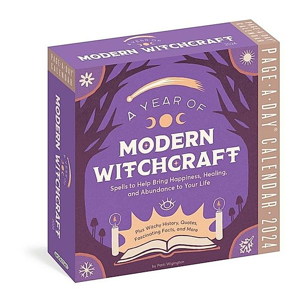 A Year of Modern Witchcraft Page-A-Day Calendar 2024, Workman Calendars, Patti Wigington