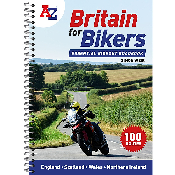 A -Z Britain for Bikers, Simon Weir, A-Z maps