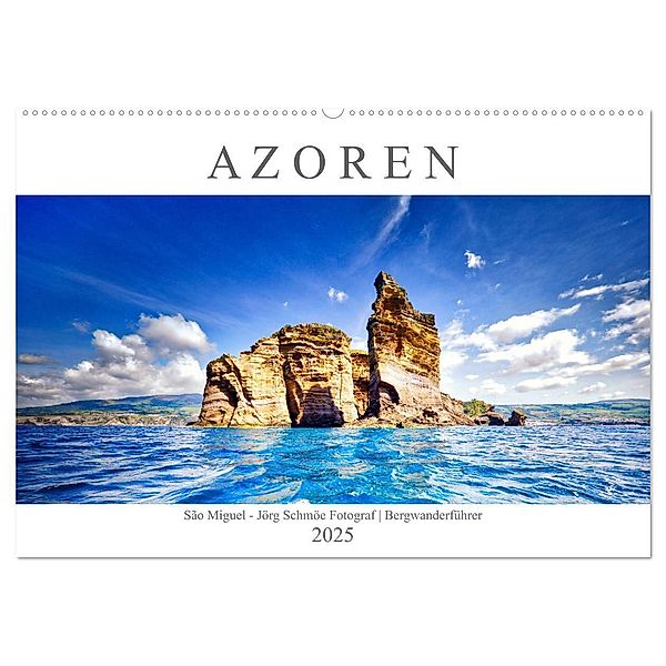 A Z O R E N (Wandkalender 2025 DIN A2 quer), CALVENDO Monatskalender, Calvendo, Jörg Schmöe