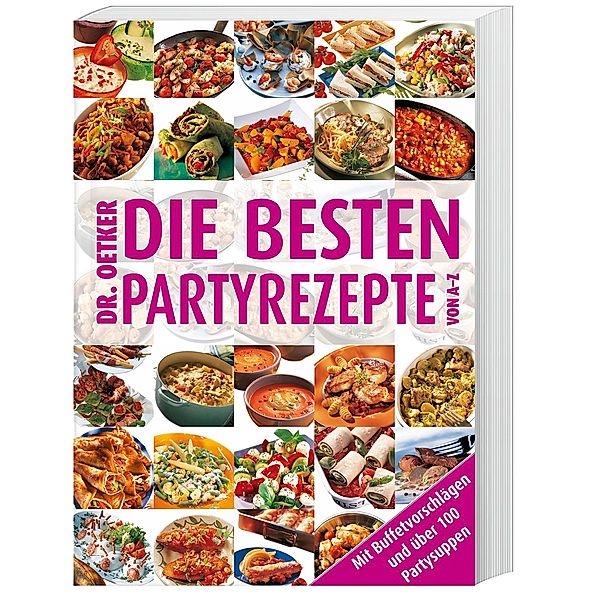 A-Z Paperback / Die besten Partyrezepte von A - Z, Oetker