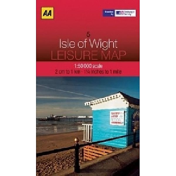 AA Leisure Map Isle of Wight