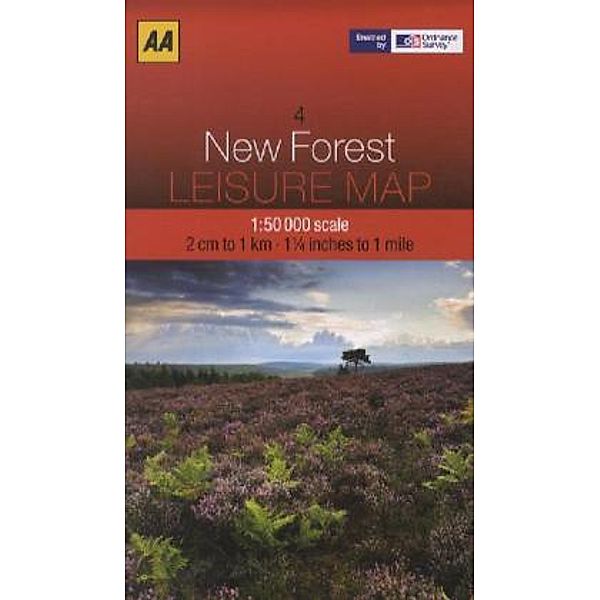 AA Leisure Map New Forest