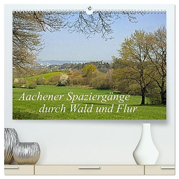 Aachener Spaziergänge durch Wald und Flur (hochwertiger Premium Wandkalender 2024 DIN A2 quer), Kunstdruck in Hochglanz, Gisela Braunleder