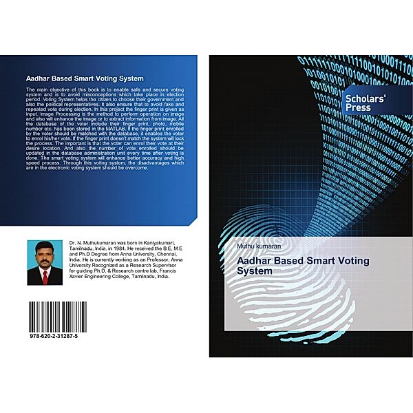 Aadhar Based Smart Voting System, Muthu Kumaran