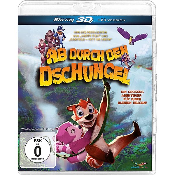 Ab durch den Dschungel - 3D-Version, Mauricio De la Orta, Johnny Hartmann, Jean Dubois Morfin, Jean Dubois Renaud, Brad Schreiber, Zach Strauss, Duane Orville Trejo