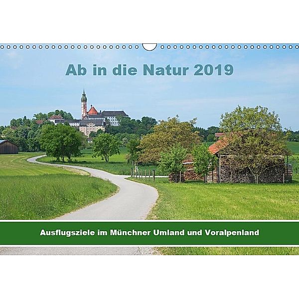 Ab in die Natur 2019 (Wandkalender 2019 DIN A3 quer), SusaZoom