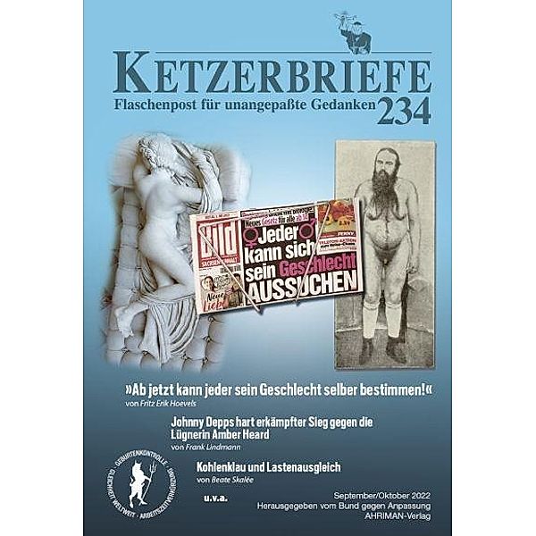 Ab jetzt kann jeder sein Geschlecht selber bestimmen!, Fritz Erik Hoevels, Ursula Leitner, Ralph MacRae, Beate Skalée, Armin Zadack, Anton Freudenthal, Frank Lindmann, C. Müller, Angela Virjat