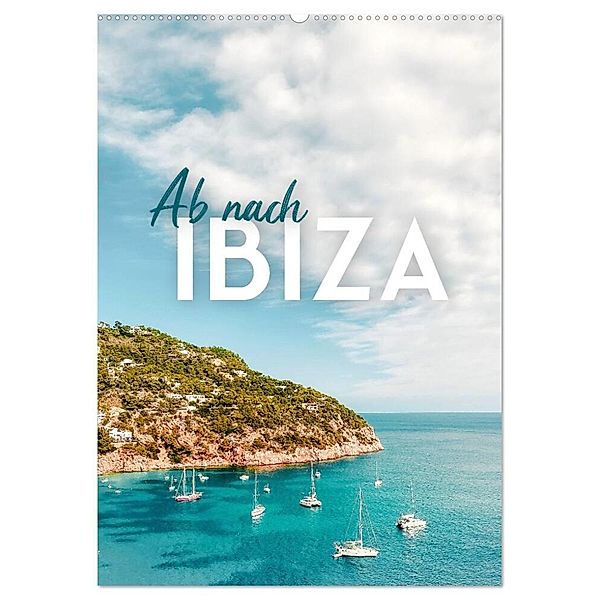 Ab nach Ibiza (Wandkalender 2025 DIN A2 hoch), CALVENDO Monatskalender, Calvendo, SF