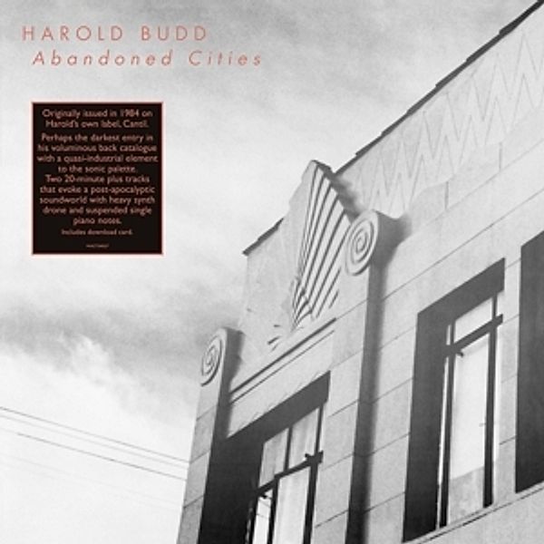 Abandoned Cities (Lp+Mp3/Ltd.Ed.) (Vinyl), Harold Budd