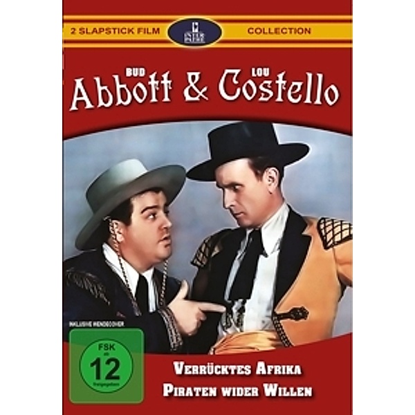 Abbott & Costello - Verrücktes Afrika & Piraten wider Willen DVD-Box, Bud Abbot, Lou Costello, Hillary Brooke, +++