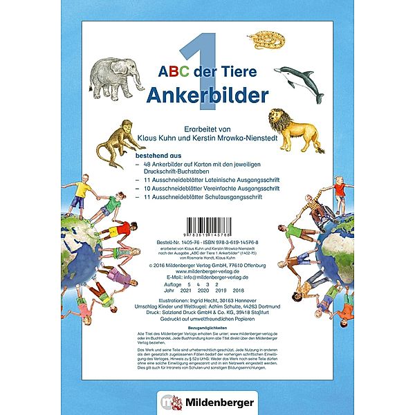 ABC der Tiere 1 - Ankerbilder · Neubearbeitung, Klaus Kuhn