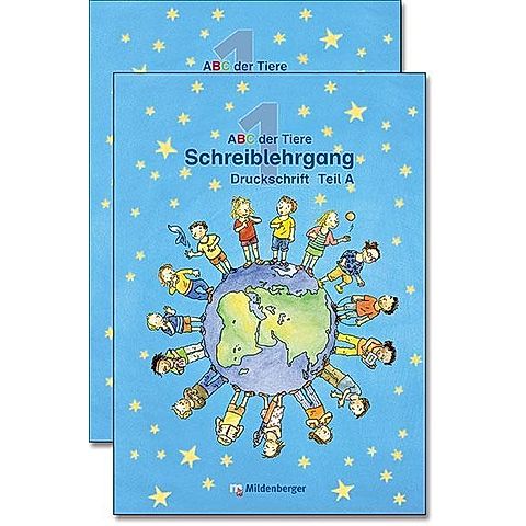 ABC der Tiere 1. Schuljahr, Schreiblehrgang Druckschrift, 2 Bde. Buch