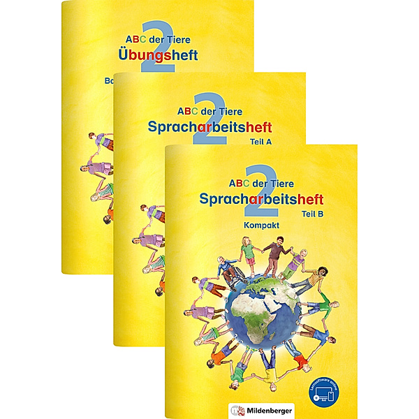 ABC der Tiere 2 - 2. Schuljahr, Spracharbeitsheft Kompakt, 3 Hefte mit CD-ROM, Klaus Kuhn, Kerstin Mrowka-Nienstedt, Iris Zeller