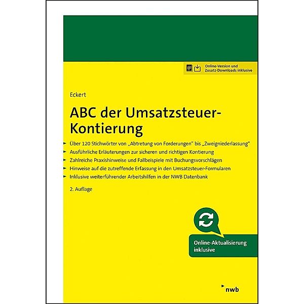 ABC der Umsatzsteuer-Kontierung, Karl-Hermann Eckert