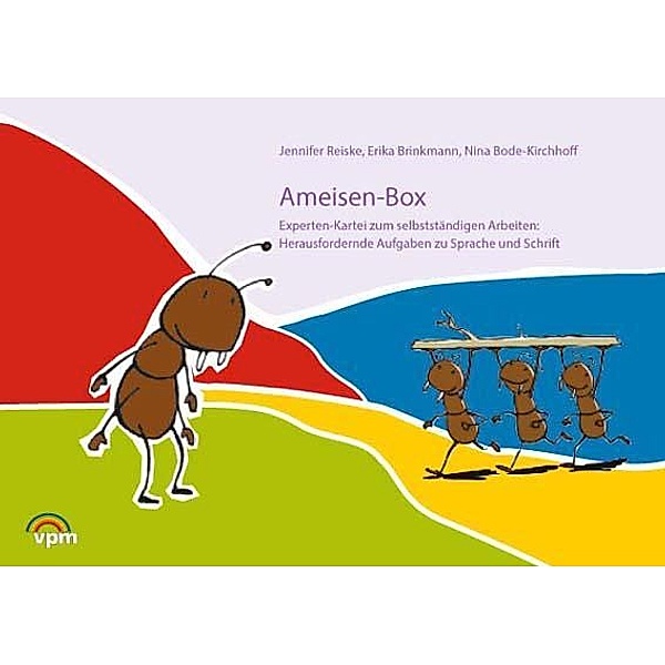 ABC-Lernlandschaft 2+: Ameisen-Box: Experten-Kartei zum selbstständigen Arbeiten. Herausfordernde Aufgaben zu Sprache und Schrift, Jennifer Reiske, Erika Brinkmann, Nina Bode-Kirchhoff