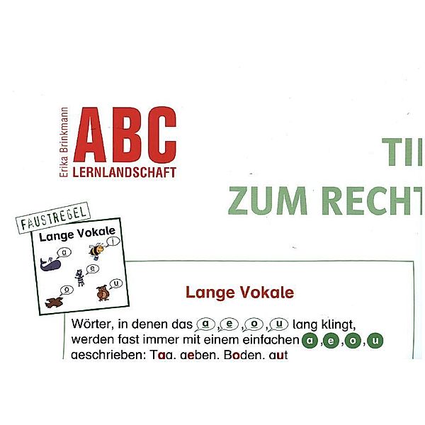 ABC-Lernlandschaft. Ausgabe ab 2019 - Poster Rechtschreibung Klasse 1/2