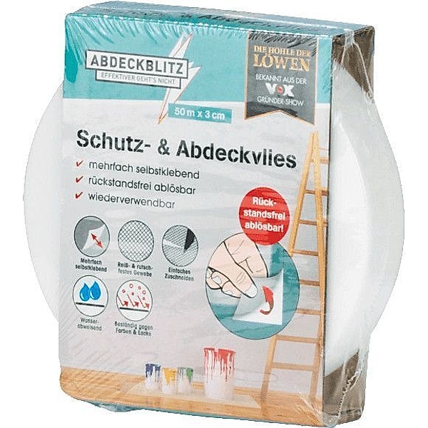 Abdeckblitz - Abdeckblitz, Schutz- & Abdeckvlies 0,03 x 50 m