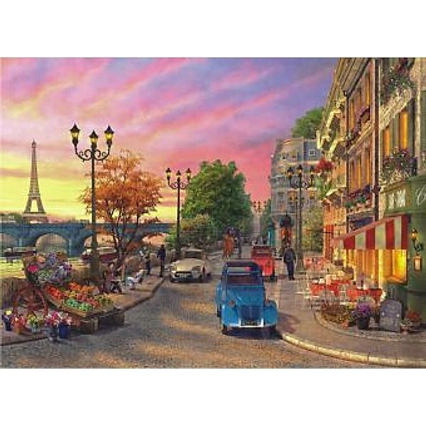 Abend an der Seine (Puzzle), 1000 Teile, Dominic Davison