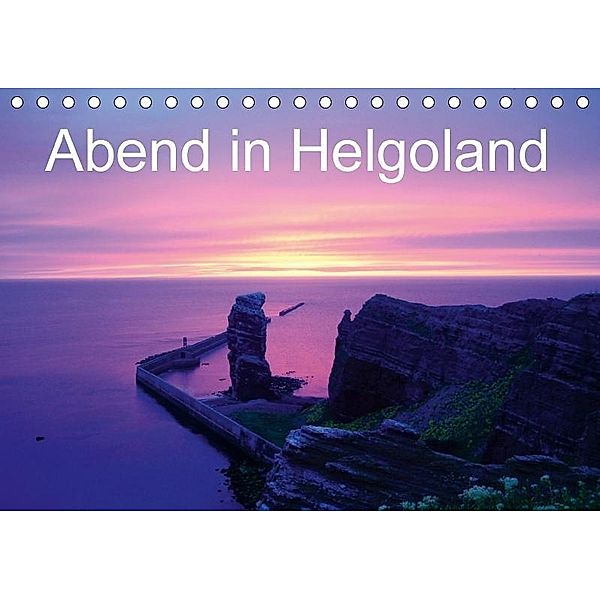 Abend in Helgoland (Tischkalender 2017 DIN A5 quer), Kattobello
