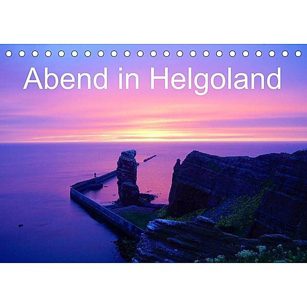 Abend in Helgoland (Tischkalender 2023 DIN A5 quer), Kattobello