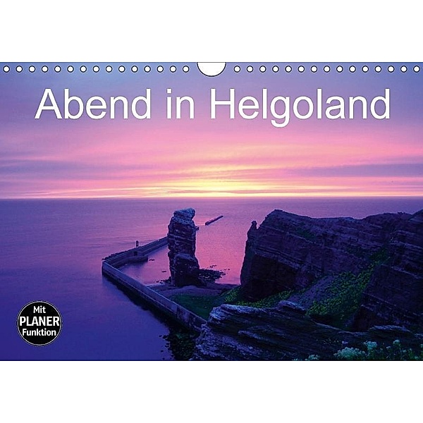 Abend in Helgoland (Wandkalender 2017 DIN A4 quer), Kattobello