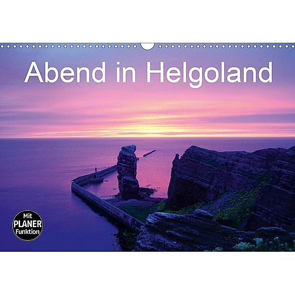 Abend in Helgoland (Wandkalender 2021 DIN A3 quer), Kattobello