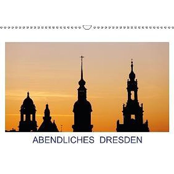 Abendliches Dresden / AT-Version (Wandkalender 2015 DIN A3 quer), Thomas Jäger