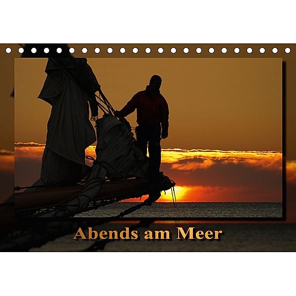 Abends am Meer (Tischkalender 2018 DIN A5 quer), Stoerti-md